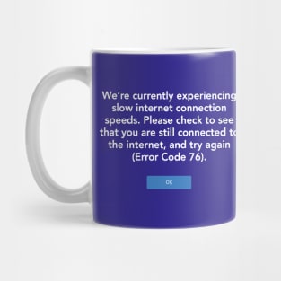 Error Code 76 Mug